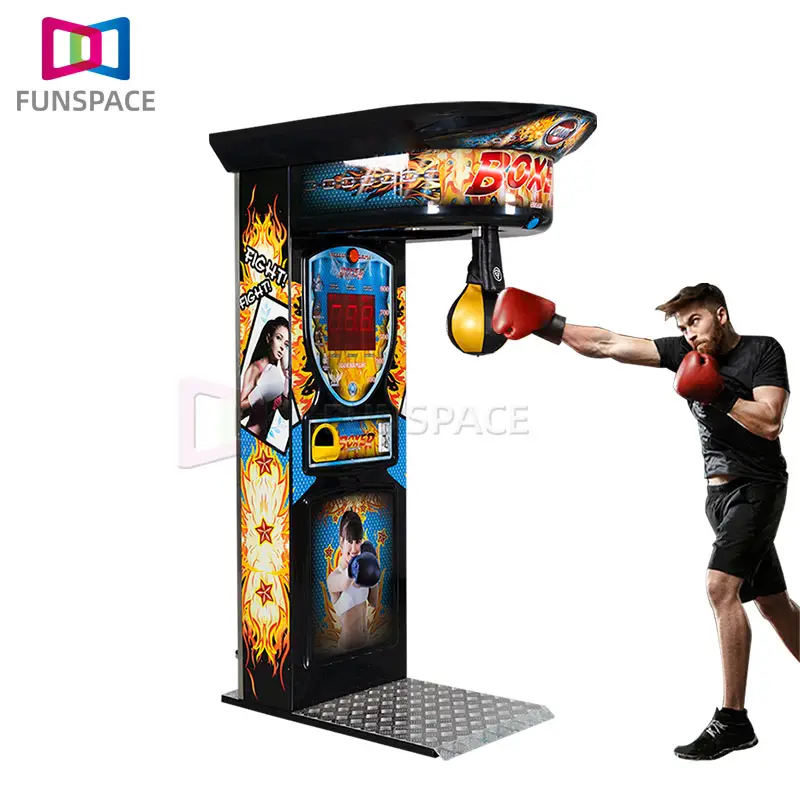 Máquina de boxeo personalizada para parque de atracciones, productos deportivos con monedas, nuevo diseño, 2023