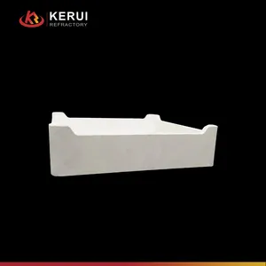 Kerui Vuurvaste Oven Meubels Saggar Aluminiumoxide Keramische Cordieriet Mullite Sagger Smeltende Sagger Box Mulliet