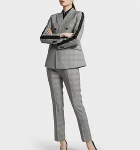 Custom Oem Drop Ship Quality Slim Fit Women's Suits & Tuxedo Blazers Ladies Woman Blazer Jacket Suite For Ladies Women
