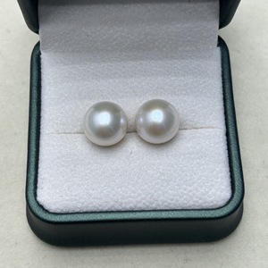 Perlas de Agua Dulce Naturales de Zhuji, Edison, 11-12 mm, Redondas Básicas con Luz Intensa, Color Casi Impecable para Combinación con Perlas Sueltas - Product Image 2