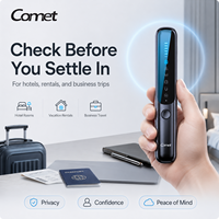 Détecteur de caméra espion portable, détecteur de signal GSM GPRS, détecteur de mouvement PIR, matériau ABS plastique, portée de détection de 5 m pour la sécurité à domicile