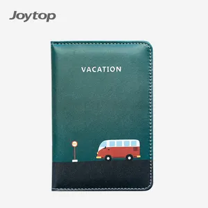 Joytop 7713 toptan promosyon seyahat pasaport kapağı PU deri kartlık cüzdan pasaport tutucular