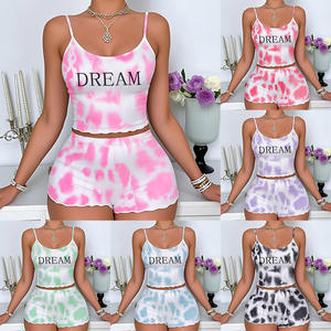 <span class=keywords><strong>Pijamas</strong></span> <span class=keywords><strong>de</strong></span> Tirantes para <span class=keywords><strong>Mujer</strong></span>, Exportación Europea y Americana para <span class=keywords><strong>Amazon</strong></span>, Cintura Elástica, Ropa <span class=keywords><strong>de</strong></span> Dormir, <span class=keywords><strong>Pijamas</strong></span> con Cintura Elástica - Product Image 1