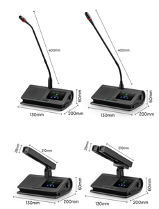 High End Schwanenhals Wired Conference Diskussion Intelligentes multifunktion ales Meeting <span class=keywords><strong>System</strong></span> Composite Set - Product Image 5
