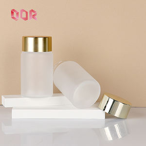 120ml Empty Capsule Medical Amber Pill <b>Containers</b> Vitamin <b>Glass</b> Packer Bottles With Child-Oroof Screw <b>Lid</b> - Product Image 6
