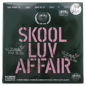 ซีดีเพลงป๊อปเกาหลี BTS Skool Luv Affair อัลบั้มสำหรับทุกวัย ทำจากกระดาษและพลาสติก - Product Image 3