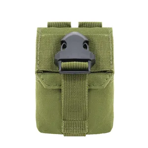 Sacchetto tattico Frag Grenad borsa MOLLE cintura in vita custodia piccola pratica confezione EDC