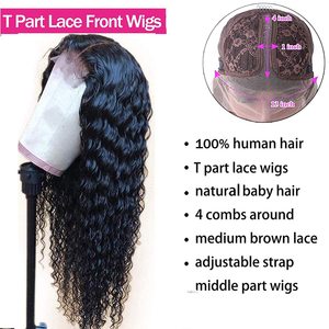 Parrucca del merletto della parte 13x5x1 <span class=keywords><strong>T</strong></span> dell'<span class=keywords><strong>onda</strong></span> Pre pizzicata fornitore dei capelli umani di alta qualità con i capelli del bambino - Product Image 4
