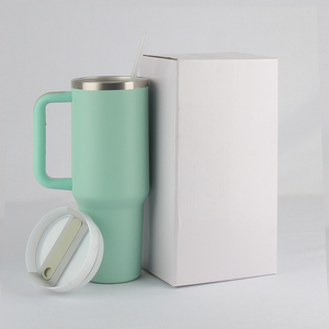 กระติกน้ำสุญญากาศสแตนเลสแบบมีหูจับและหลอดดูด ขนาด 40 ออนซ์ สั่งทำโลโก้ได้ ขายส่งจำนวนมาก เก็บอุณหภูมิได้ เหมาะสำหรับการเดินทาง - Product Image 6