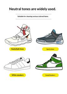 <span class=keywords><strong>Toallitas</strong></span> Húmedas Desechables Blancas para Zapatos Shake Tone, Limpieza y Descontaminación Deportiva, Sin Necesidad de Lavar, Empaque en Caja de Plástico, Modelo 1001, OEM ODM - Product Image 6