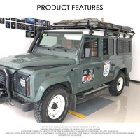Offroad 4x4 voiture universel de toit en alliage d'aluminium porte-bagages ajustement pour landrover defender 110