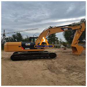 Excavatrice hydraulique à chenilles fine bon marché d'occasion de haute qualité Caterpillar CAT320D avec moteur principal et PLC à vendre - Product Image 1