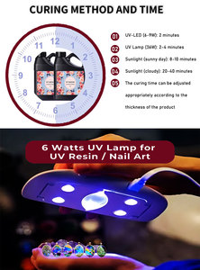 Kit de Resina UV de 1000g al por Mayor de Fábrica, Resina Transparente Curable por UV para Manualidades, Joyería y Arte - Product Image 4
