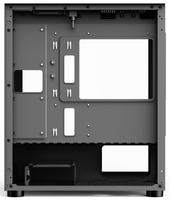 RGB Fan PC şasi ile siyah PC durumda USB3.0 temperli cam oyun için bilgisayar kasası M-ATX masaüstü bilgisayar dolabı