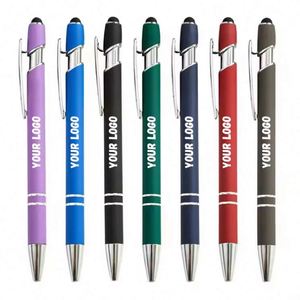 Regalos Promocionales Empresariales, Bolígrafo Personalizado con Logotipo Impreso, Bolígrafo Metálico Rojo con Logotipo Personalizado - Product Image 1