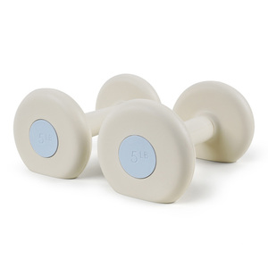 Nuevos Productos, Mancuernas de Silicona con Superficie de Acero, Material Moderno, Colores Dulces para Mujeres Jóvenes - Product Image 4