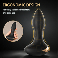 HAS LOVE Vibromasseur à double moteur 10 fréquences Étanche IPX7 Rechargeable par USB Chargement magnétique Faible bruit