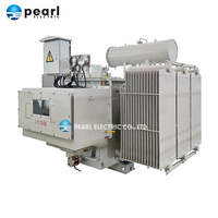 Transformateur de distribution de puissance immergé dans l'huile 500 kVA Dyn11 11 kV triphasé Pearl Electric