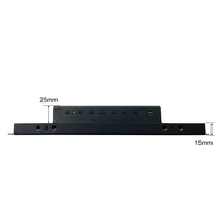 Monitor LCD Industrial de 10,1 pulgadas IPS1280 * 800, pantalla de caja de Metal montada en marco abierto, Monitor Industrial