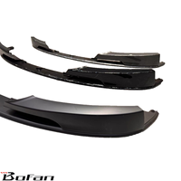E90 LCI Gaya M-Performance Suku Cadang Bodi Mobil Bumper Depan Warna Hitam Matte untuk BMW E90 M-tech