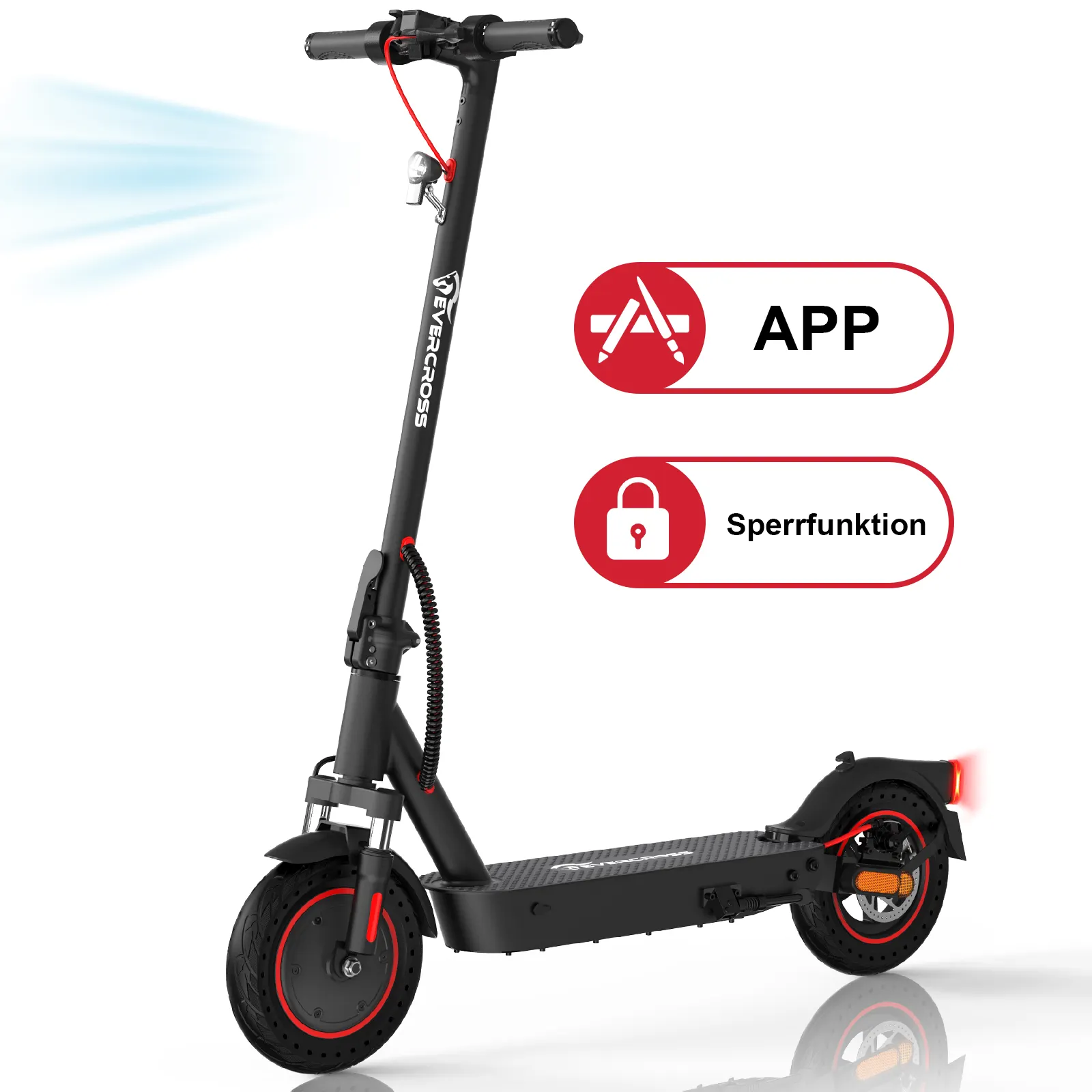 EVERCROSS scooter elettrico autobilanciato a basso prezzo germania 400W 10.4AH scooter elettrico pieghevole leggero abe