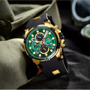 Nuevo Reloj Deportivo Multifuncional Cronógrafo para Hombre REWARD RD83016M, Reloj de Pulsera de Silicona Luminoso, Resistente al Agua, con Calendario - Product Image 5