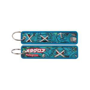 <span class=keywords><strong>Porte</strong></span>-clés brodé style 190, numéros 1 à 100, thème Pokémon Anime, avec lanière tissée en tissu brodé pour <span class=keywords><strong>porte</strong></span>-clés tendance - Product Image 5