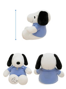 <span class=keywords><strong>Peluche</strong></span> de <span class=keywords><strong>Snoopy</strong></span> Súper Suave, Almohada para Dormir, Muñeco para Cama Queen, Regalo de Cumpleaños, Decoración para el Hogar - Product Image 6