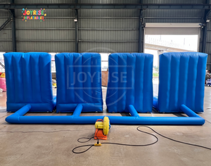 Jeu de carnaval gonflable portable 4-en-1 en PVC avec basket-ball pour événements en extérieur et en intérieur - Product Image 4