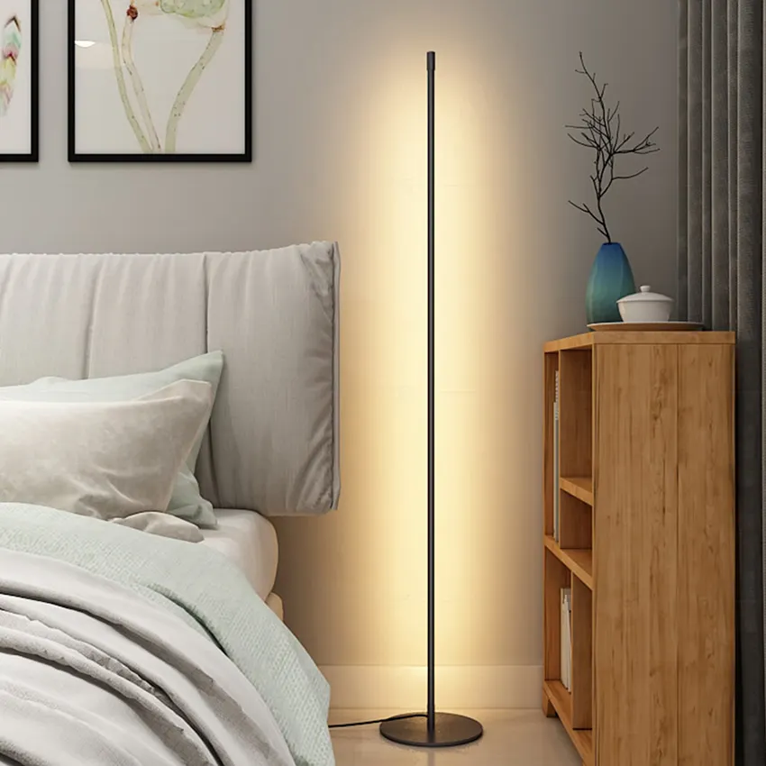 Modern LED Floor lamp Bedroom Bedside Decoration Floor Light Living Rom Art Decor Indoor Stand Lighting