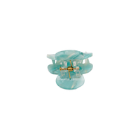 CANYUAN MiDairy Vente Flash Mini Pince à Cheveux en Acétate, Forme Courbe Élégante Type Nuage, Accessoire Personnalisé pour Femmes
