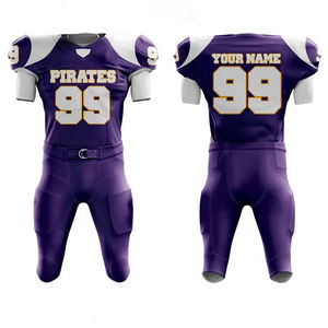 Maillot de football américain à sublimation personnalisée Premium pour les équipes et les joueurs Uniforme de football américain fabriqué au Pakistan - Product Image 4