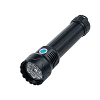 Linterna LED UV Recargable W553, 500LM, Alcance de 400M, Linterna de Inspección de 395nm, Tipo C, para Emergencias al Aire Libre y Camping