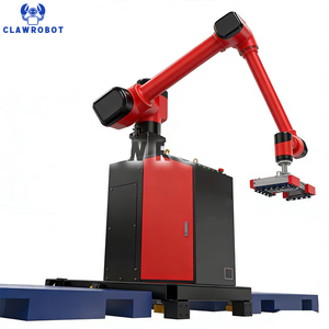 Estación de trabajo robótica de paletización todo en uno CLAWROBOT con capacidad de 50 kg, alcance de brazo de 1895 mm y mesa elevadora para paletización de cajas y bolsas. - Product Image 2