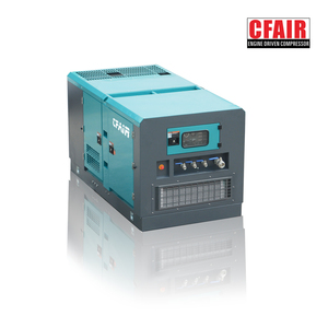 COMPRESSEUR D'AIR DE MOTEUR DIESEL CFAIR 390CFM 10.5BAR APRÈS TYPE DE BOÎTE DE REFROIDISSEMENT POUR SABLAGE <span class=keywords><strong>LOCATION</strong></span> FORAGE CONSTRUCTION MINIÈRE - Product Image 3