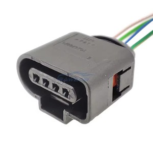 Pour harnais de connecteur 4 broches 4 voies pour Audi VW Gm remplace 1J0973704,1J0 973 <span class=keywords><strong>704</strong></span> 0090-502 - Product Image 2