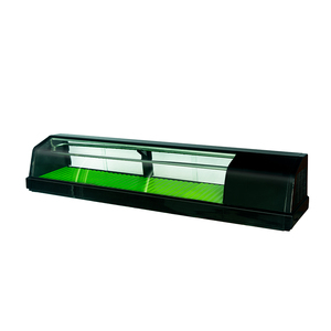 Thương mại một lớp duy nhất nhiệt độ cong kính Sushi hiển thị mát <span class=keywords><strong>Countertop</strong></span> Tủ bảo quản - Product Image 6