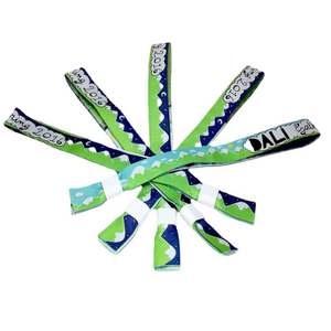 Pulseras de Tela de Poliéster Personalizadas de Alta Calidad para Eventos y Fiestas, Coloridas y Económicas, con Logotipo - Product Image 5