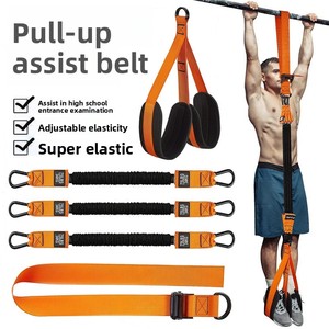 Cintura di Supporto per Trazioni Fitness in Gomma Termoplastica Elastica, Ausilio Antiscivolo per Allenamento di Forza su Barra Orizzontale - Product Image 1