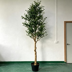 DIY Assembly Plastic <b>Artificial</b> <b>Tree</b> | Durable Eco-Friendly Potted Olive <b>Branches</b> for Indoor/Outdoor Use | Wholesale - Product Image 4