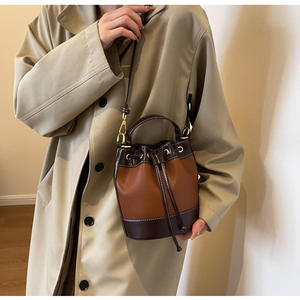 Nouveau Design Senior Sense Cordon Seau Sac Bolsa Feminina Mode Rétro Texture Femmes Unique Épaule Sac À Bandoulière - Product Image 5