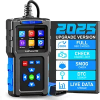 Escáner OBD2 para Automóvil lupuauto T200, Herramienta de Diagnóstico, Lector de Códigos de Motor, Probador de Voltaje para Automóvil, Escáner de Códigos de Error de Vehículos OBDII