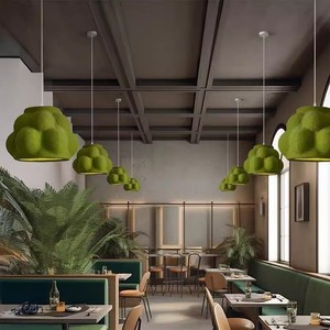 <span class=keywords><strong>Lustre</strong></span> en résine de style industriel moderne, lampe minimaliste pour restaurant et bar - Product Image 4