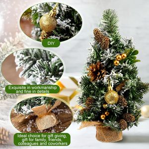 Hot Selling 20cm New Design New Year Decoration <b>Table</b> <b>Top</b> Mini <b>Christmas</b> <b>Tree</b> - Product Image 3