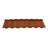 Tuiles de toiture en métal revêtues de pierre Galvalume - Tuiles Bond 16 couleurs + Personnalisables, imperméables, ignifuges, durables pour usage résidentiel