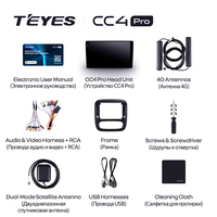 TEYES CC4 PRO pour Renault Trafic 3 2014-2021 pour Opel Vivaro B 2014-2018 CarPlay Android Auto 2DIN