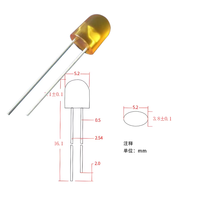 356 ovale RGBW 3mm LED Diode électroluminescente 395nm-590nm 2v-12v en vrac 10mm 8mm 5mm Diodes 395nm 460nm 490nm 520nm 590nm 2v 3v 5v
