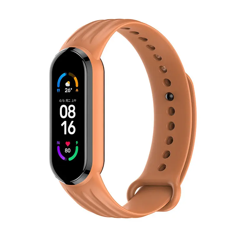 Multicolor Silicone Mi Band 7/6 Strap For Xiaomi 3 Xiaomi4 Bracelet Accessories Solid Color Wristbands Replacement Free Shipping