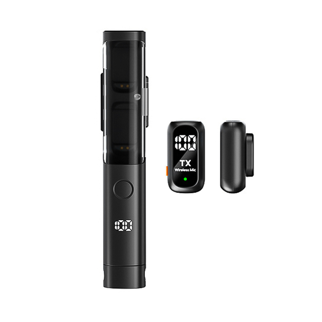 Phone Mini Handheld Wireless Lavalier Dual Mic for Podcast Condenser Microphone Set Plug and Play Type-C Condenser Microphone