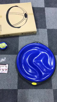 Pelota de equilibrio de Media bola para Yoga, entrenador de equilibrio de 25 pulgadas, superficie antideslizante para ejercicio de fuerza, fisioterapia y gimnasio